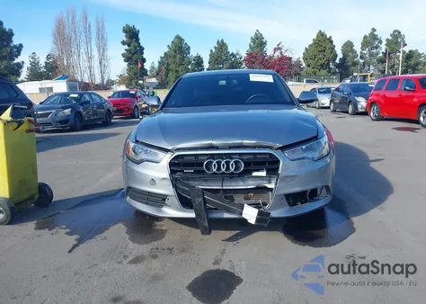 2014 Audi A6 2.0T Premium from USA, damaged, VIN WAUGFAFC5EN124714